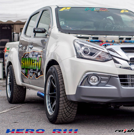 Hero R111 GALLERY ยาง Raiden Tires ไรเด้น ไทร์ ยางรถยนต์ สายพันธ์ใหม่